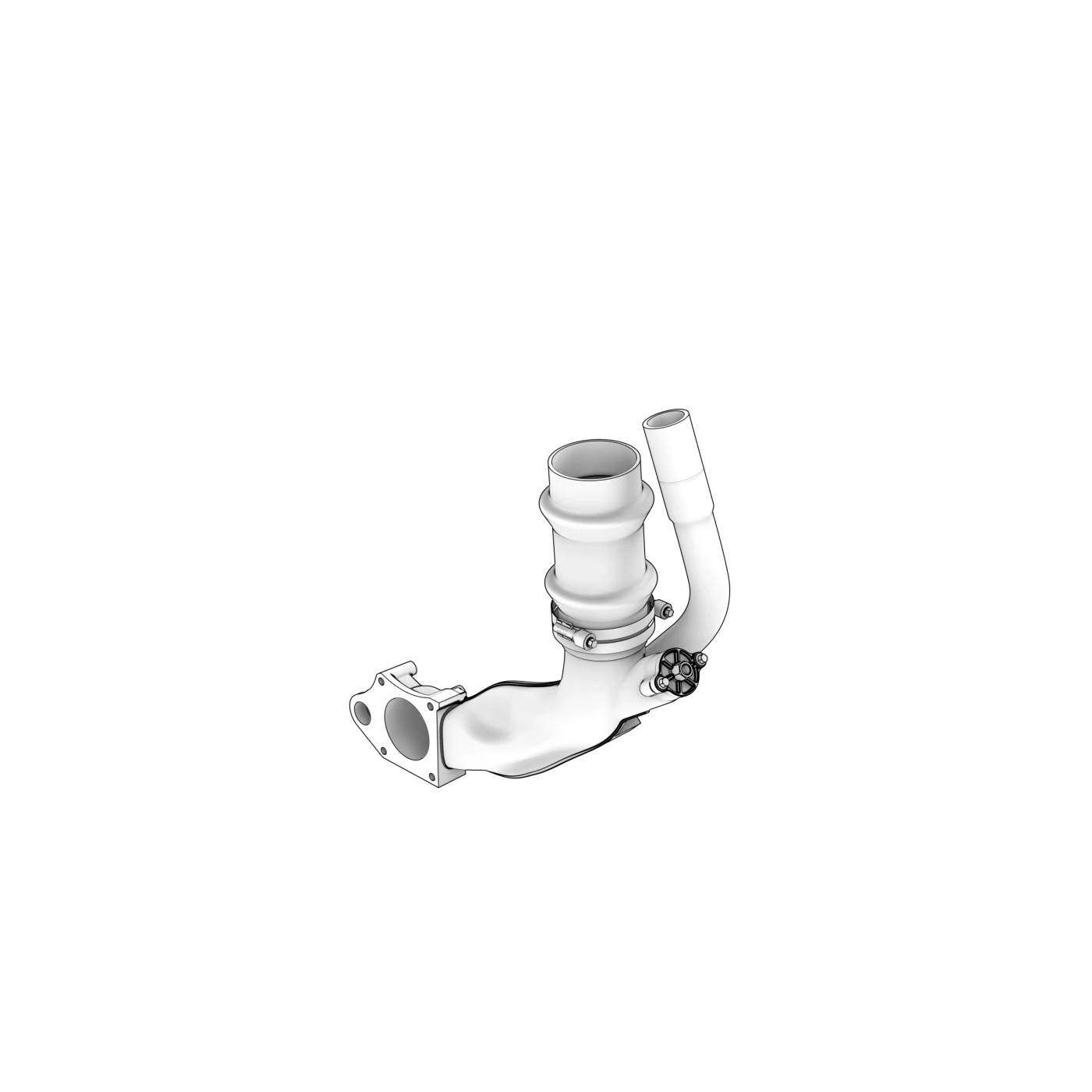 23491646 Exhaust Boru Volvo Penta
